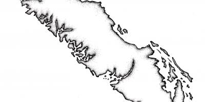 نقشه از جزیره ونکوور طرح