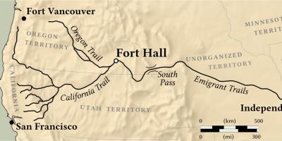 نقشه از فورت ونکوور