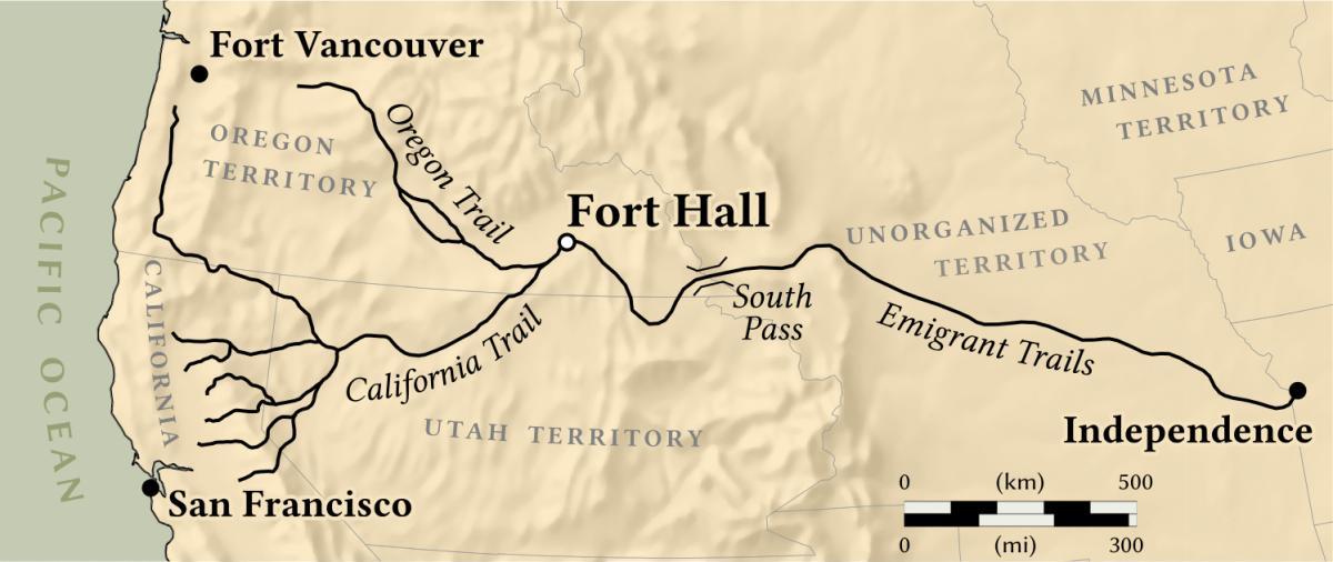 نقشه از فورت ونکوور