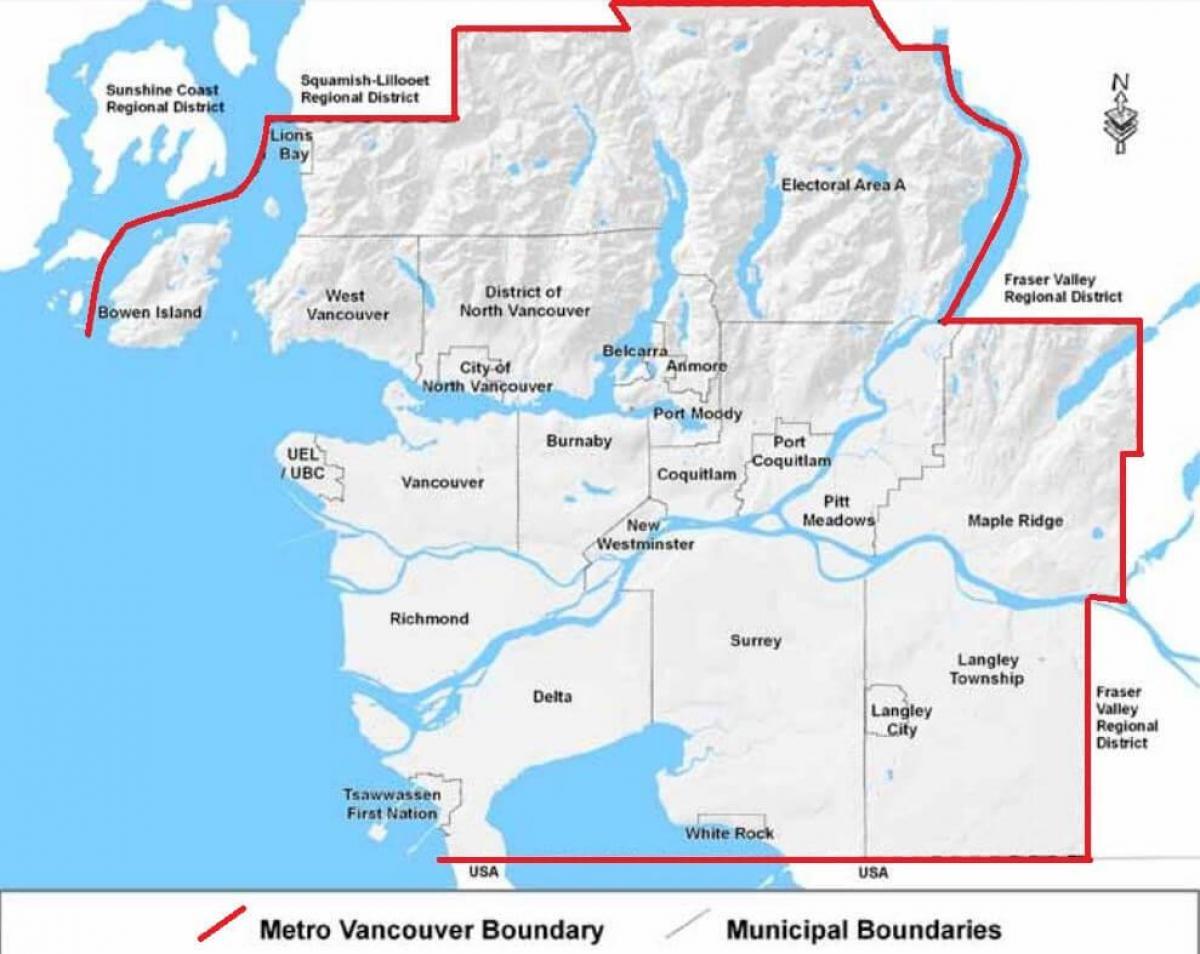 ونکوور tube map